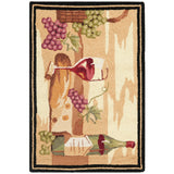 SAFAVIEH Handmade Chelsea Janitza French Country Novelty Wool Rug