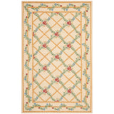 SAFAVIEH Handmade Chelsea Joffrette Trellis French Country Wool Rug