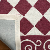 SAFAVIEH Handmade Chelsea Kamryn French Country Wool Rug