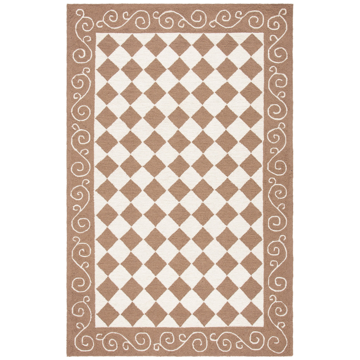 SAFAVIEH Handmade Chelsea Kamryn French Country Wool Rug