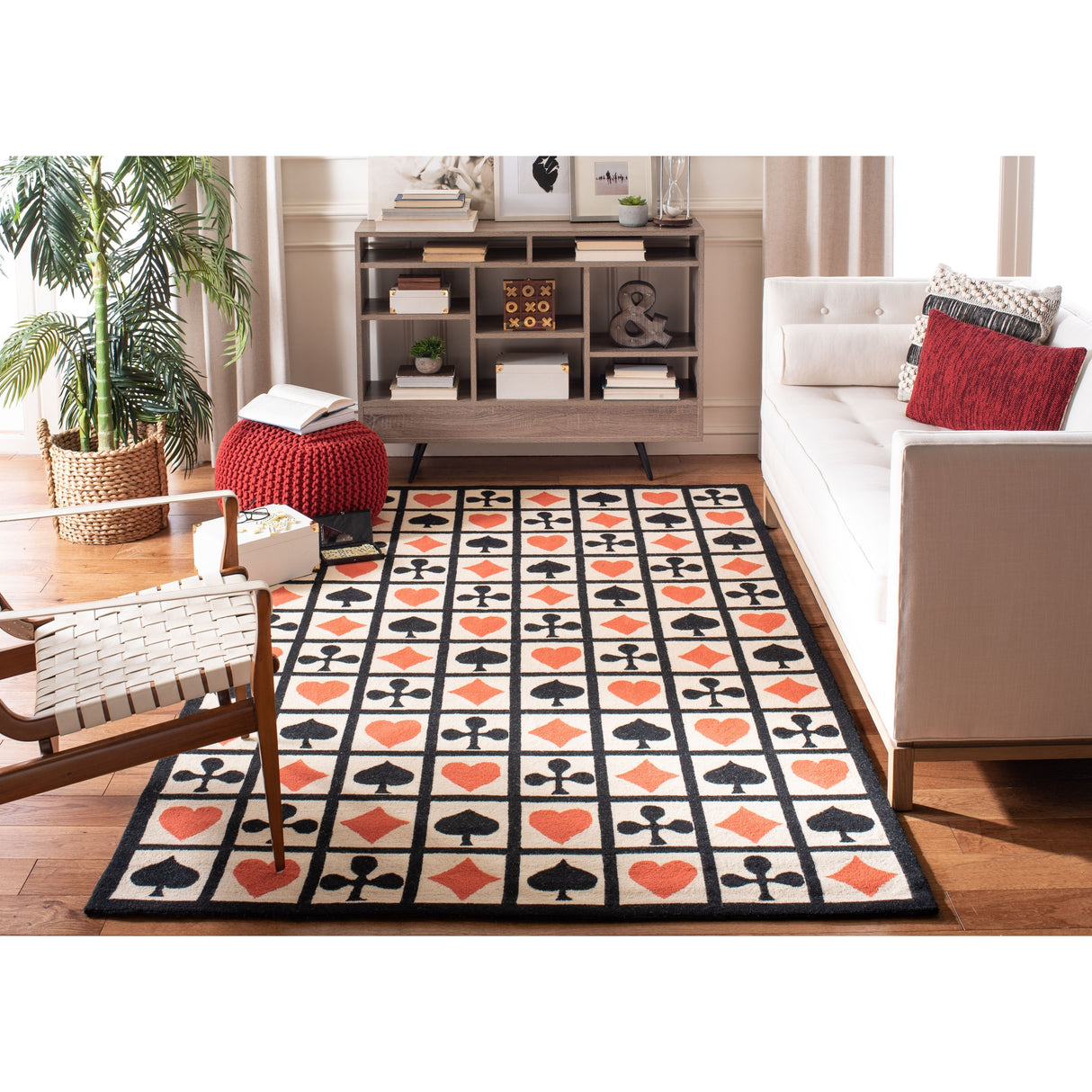 SAFAVIEH Handmade Chelsea Katherin French Country Wool Rug