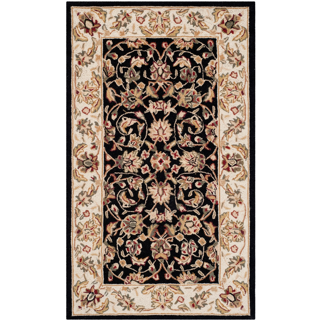 SAFAVIEH Handmade Chelsea Kolja French Country Wool Rug