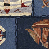 SAFAVIEH Handmade Chelsea Laurenzia French Country Nautical Wool Rug