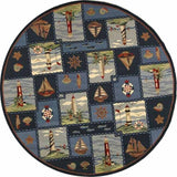 SAFAVIEH Handmade Chelsea Laurenzia French Country Nautical Wool Rug