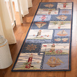 SAFAVIEH Handmade Chelsea Laurenzia French Country Nautical Wool Rug