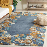 SAFAVIEH Handmade Chelsea Pietie French Country Floral Wool Rug