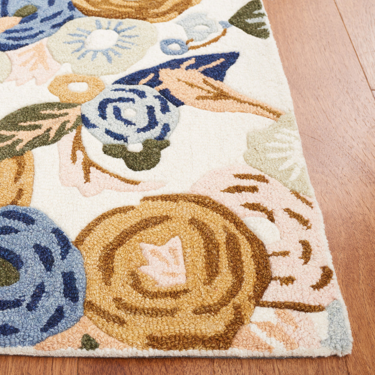 SAFAVIEH Handmade Chelsea Pietie French Country Floral Wool Rug