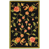 SAFAVIEH Handmade Chelsea Rodovica Floral French Country Wool Rug