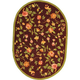 SAFAVIEH Handmade Chelsea Rodovica Floral French Country Wool Rug