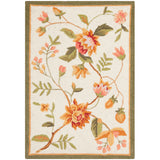 SAFAVIEH Handmade Chelsea Rodovica Floral French Country Wool Rug