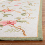 SAFAVIEH Handmade Chelsea Rodovica Floral French Country Wool Rug