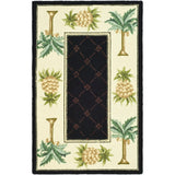 SAFAVIEH Handmade Chelsea Rusandra French Country Pineapple Tree Wool