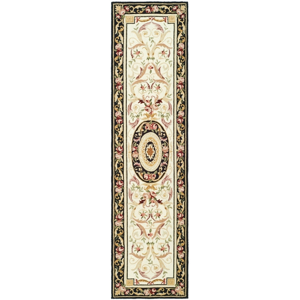 SAFAVIEH Handmade Chelsea Sangita French Country Wool Rug