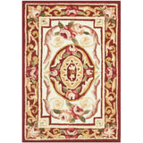 SAFAVIEH Handmade Chelsea Sangita French Country Wool Rug