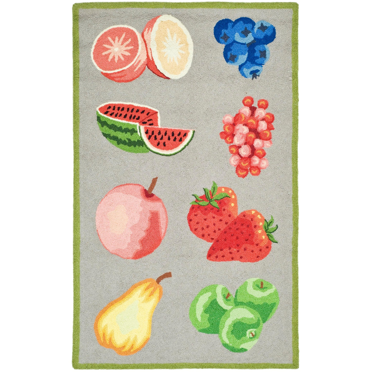 SAFAVIEH Handmade Chelsea Sefkije French Country Fruit Wool Rug