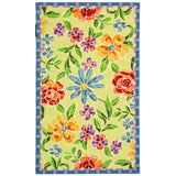 SAFAVIEH Handmade Chelsea Sprig French Country Floral Wool Rug