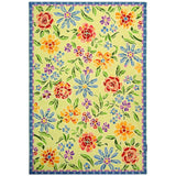 SAFAVIEH Handmade Chelsea Sprig French Country Floral Wool Rug