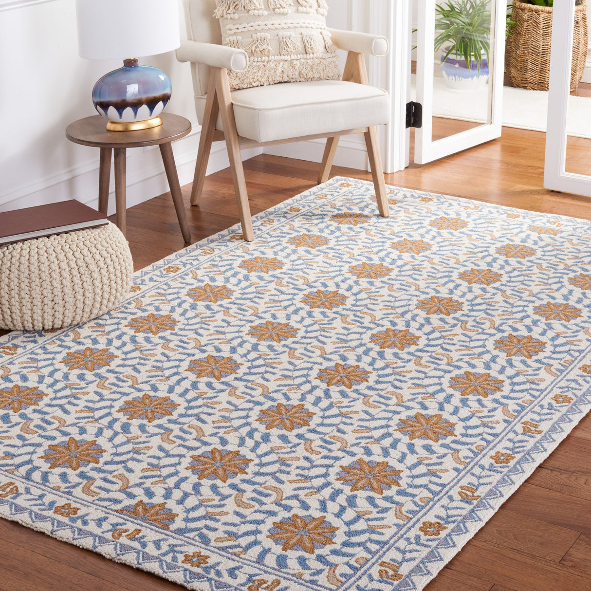 SAFAVIEH Handmade Chelsea Vermont French Country Wool Rug