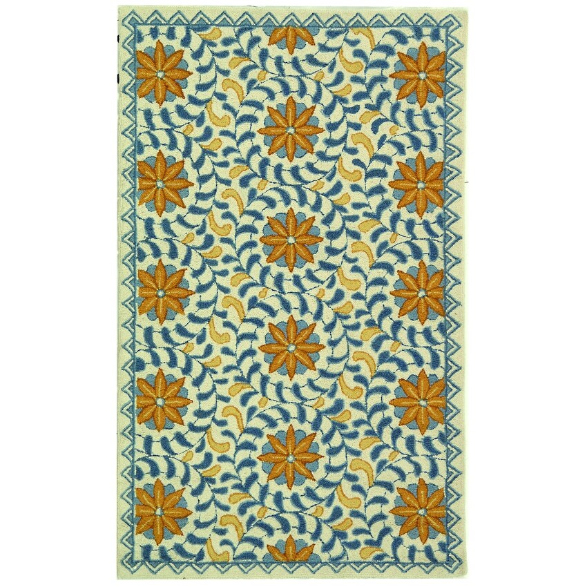 SAFAVIEH Handmade Chelsea Vermont French Country Wool Rug