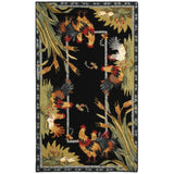 SAFAVIEH Handmade Chelsea Yauheniya French Country Rooster Wool Rug