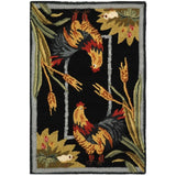 SAFAVIEH Handmade Chelsea Yauheniya French Country Rooster Wool Rug