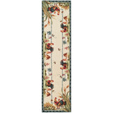 SAFAVIEH Handmade Chelsea Yauheniya French Country Rooster Wool Rug