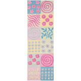 SAFAVIEH Handmade Children's Patchworks Bailee Pink New Zealand Wool Rug