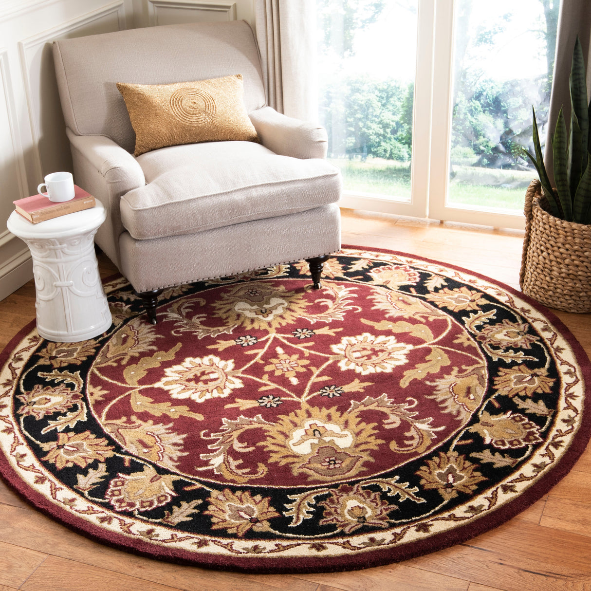 SAFAVIEH Handmade Classic Cheul Traditional Oriental Wool Rug