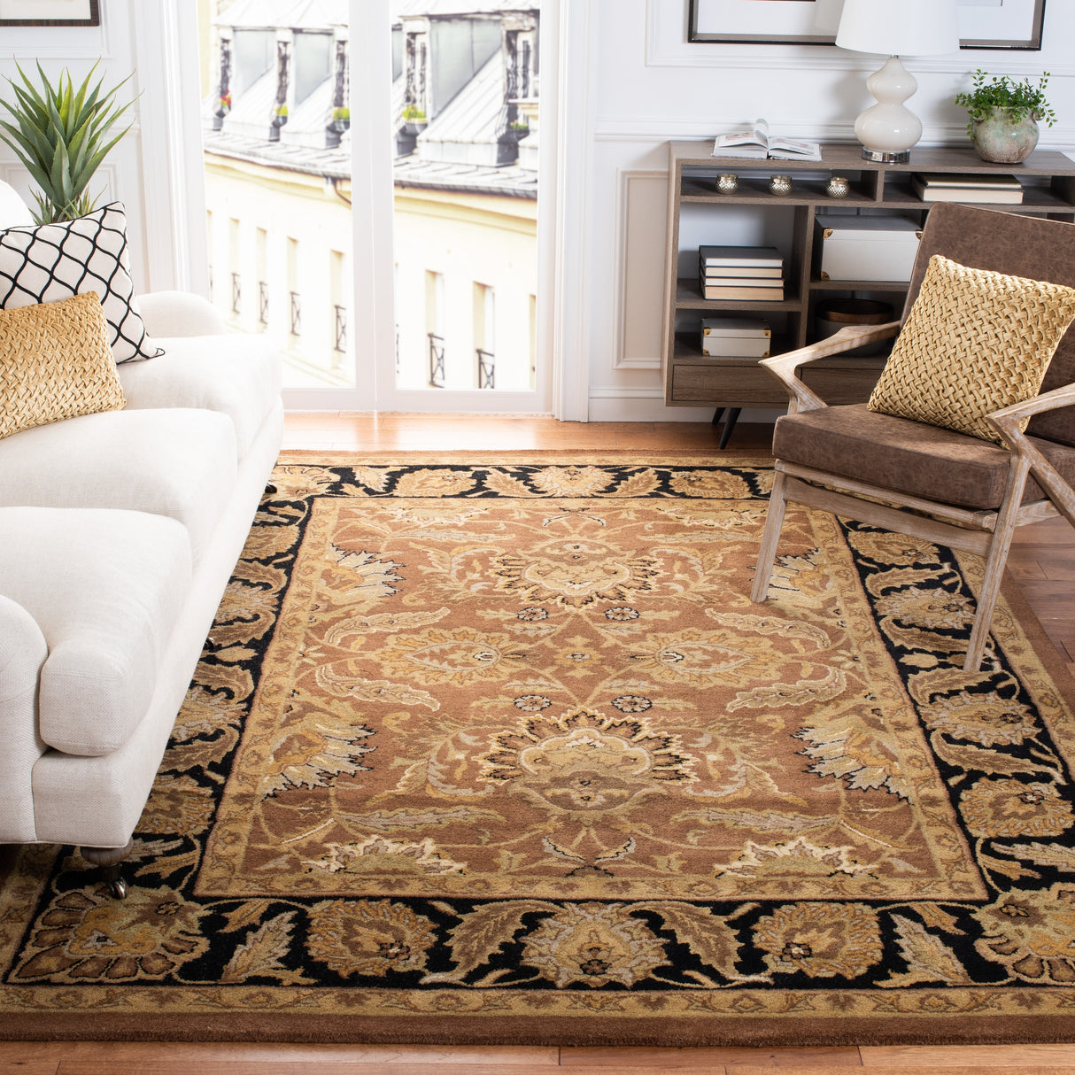 SAFAVIEH Handmade Classic Cheul Traditional Oriental Wool Rug