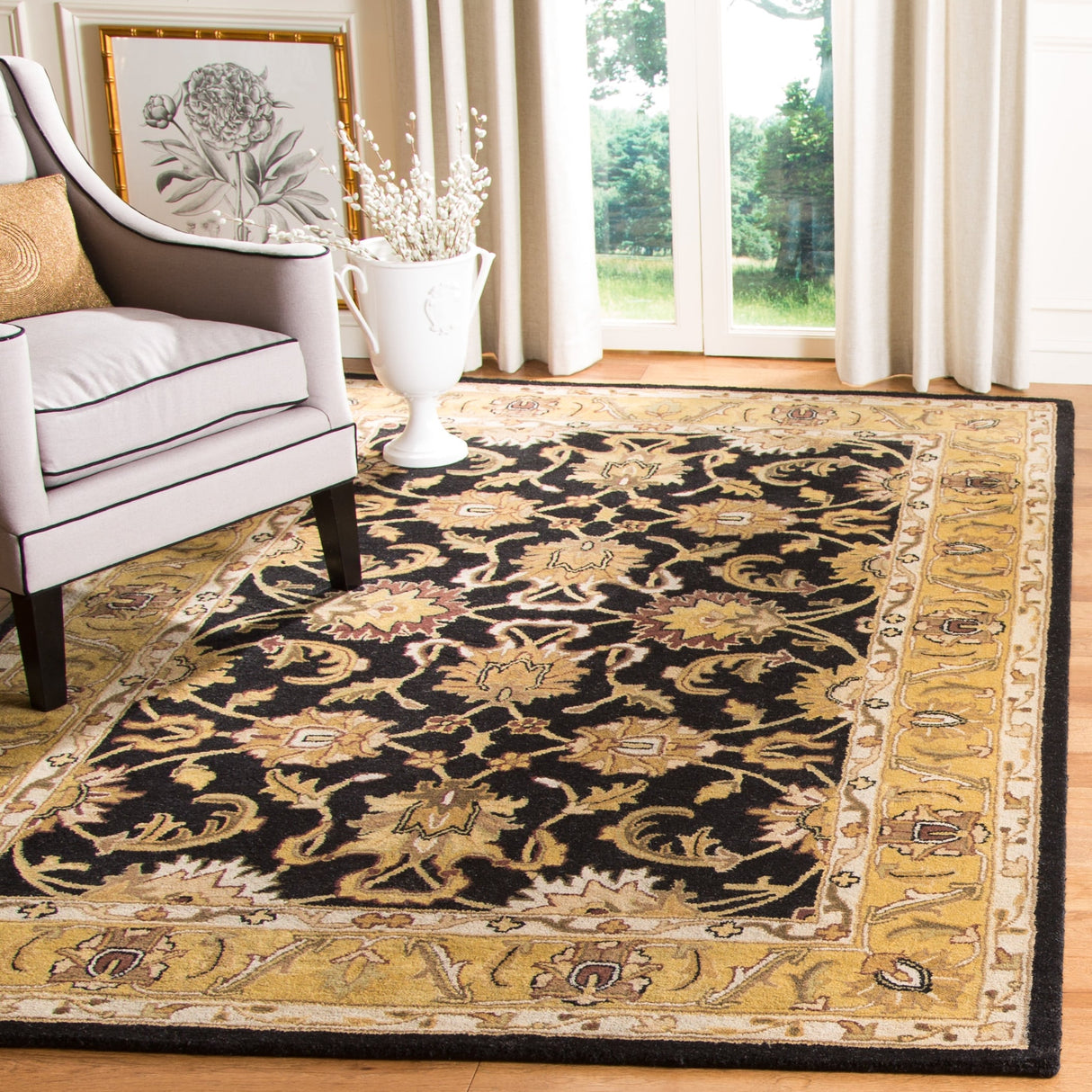 SAFAVIEH Handmade Classic Domiziana Traditional Oriental Wool Rug