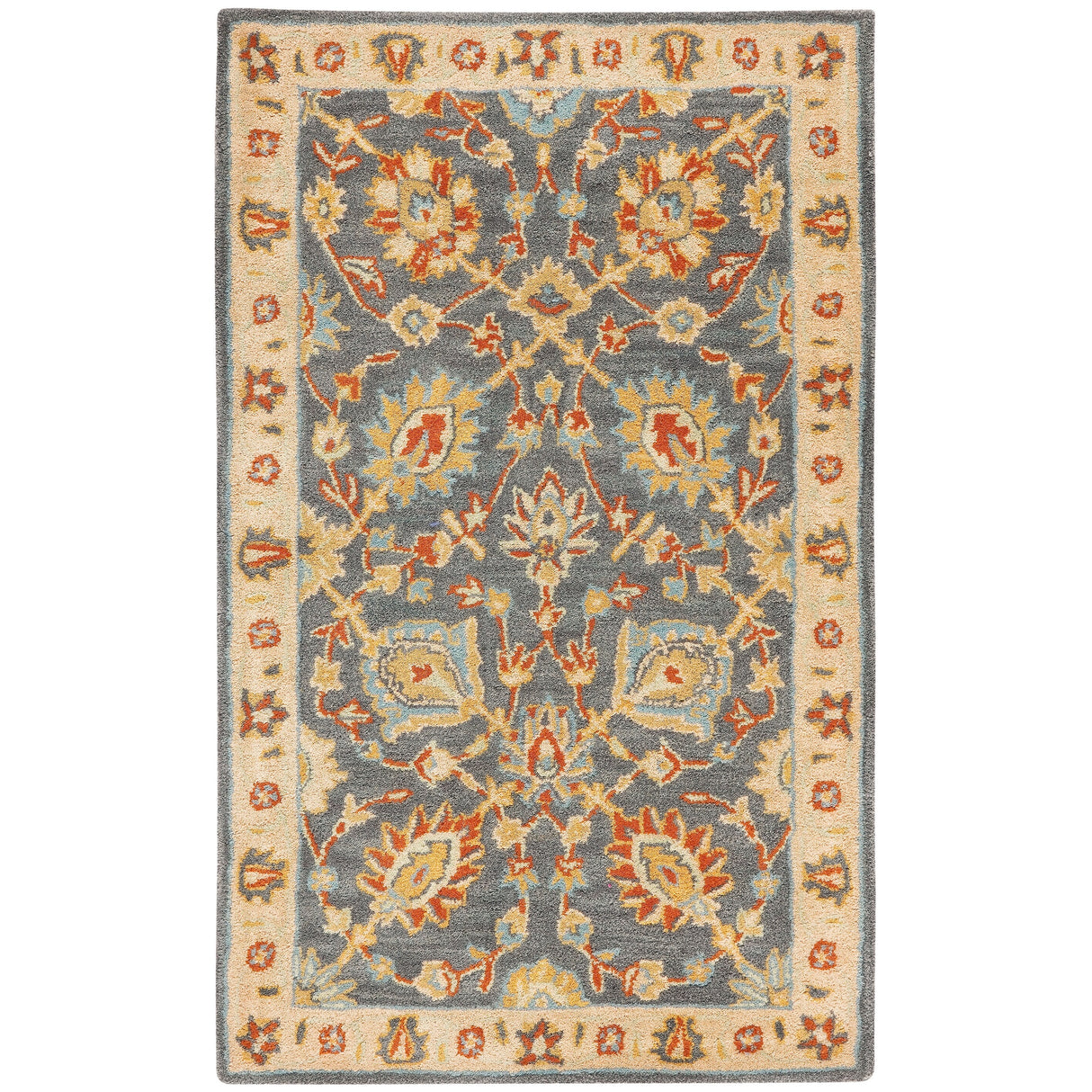 SAFAVIEH Handmade Classic Gertje Traditional Oriental Wool Rug