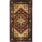 SAFAVIEH Handmade Classic Mahin Traditional Oriental Wool Rug