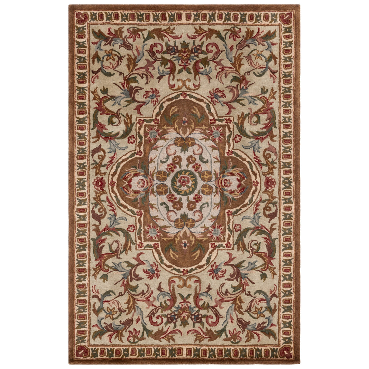 SAFAVIEH Handmade Classic Nidhi Traditional Oriental Wool Rug