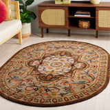 SAFAVIEH Handmade Classic Nidhi Traditional Oriental Wool Rug