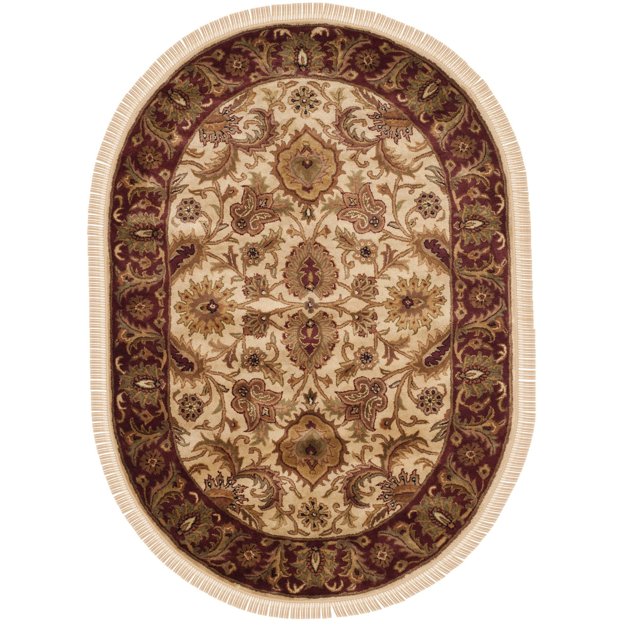 SAFAVIEH Handmade Classic Rukiye Traditional Oriental Wool Rug