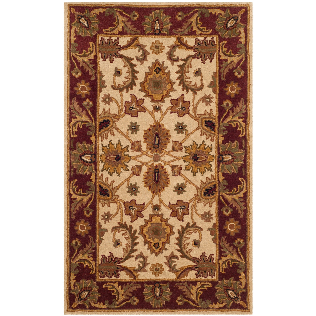 SAFAVIEH Handmade Classic Rukiye Traditional Oriental Wool Rug