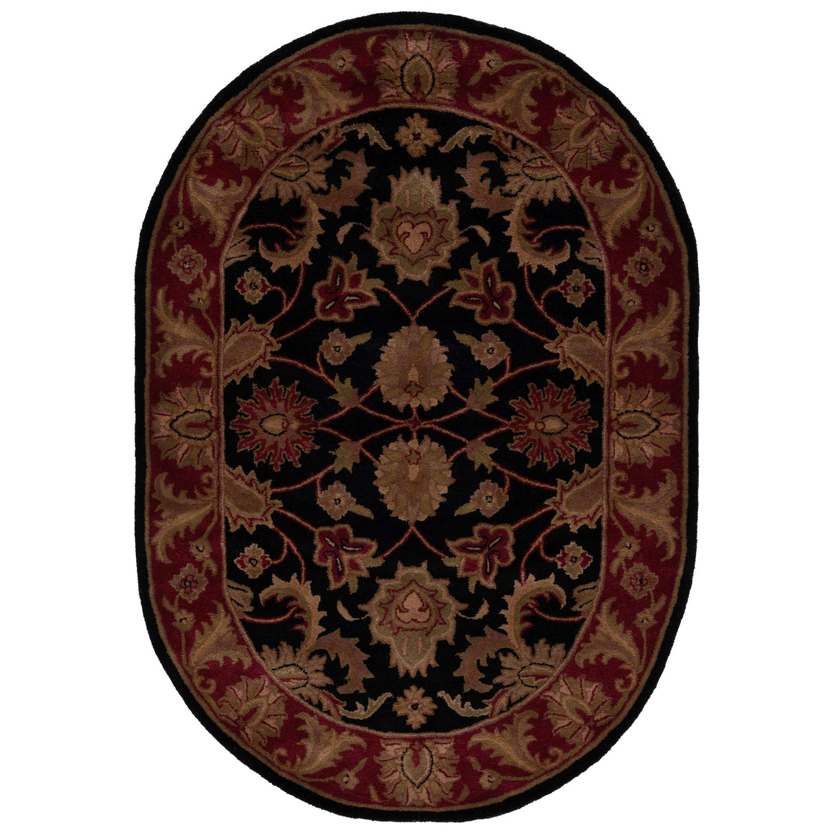 SAFAVIEH Handmade Classic Rukiye Traditional Oriental Wool Rug