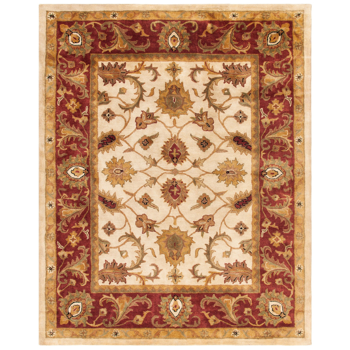 SAFAVIEH Handmade Classic Rukiye Traditional Oriental Wool Rug