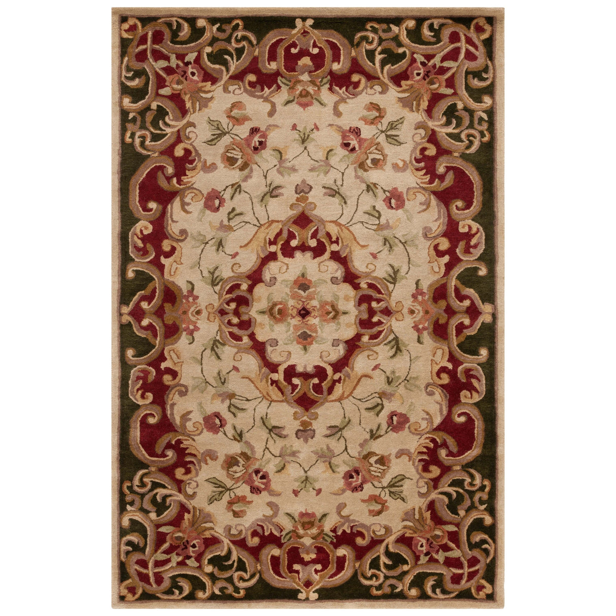 SAFAVIEH Handmade Classic Selvaggia Traditional Oriental Wool Rug