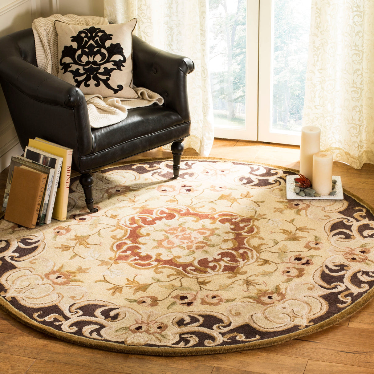 SAFAVIEH Handmade Classic Selvaggia Traditional Oriental Wool Rug