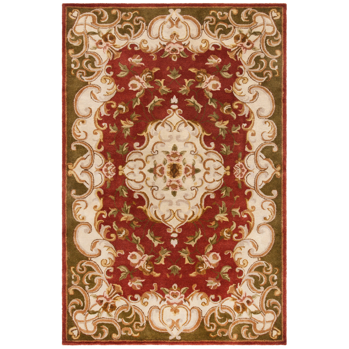 SAFAVIEH Handmade Classic Selvaggia Traditional Oriental Wool Rug