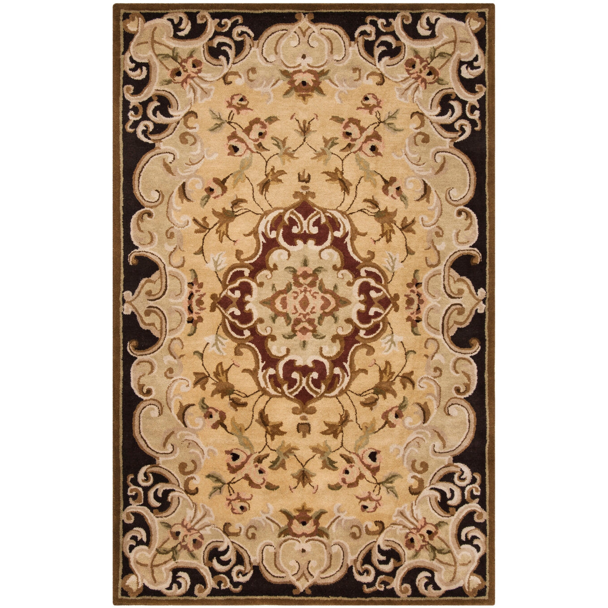 SAFAVIEH Handmade Classic Selvaggia Traditional Oriental Wool Rug