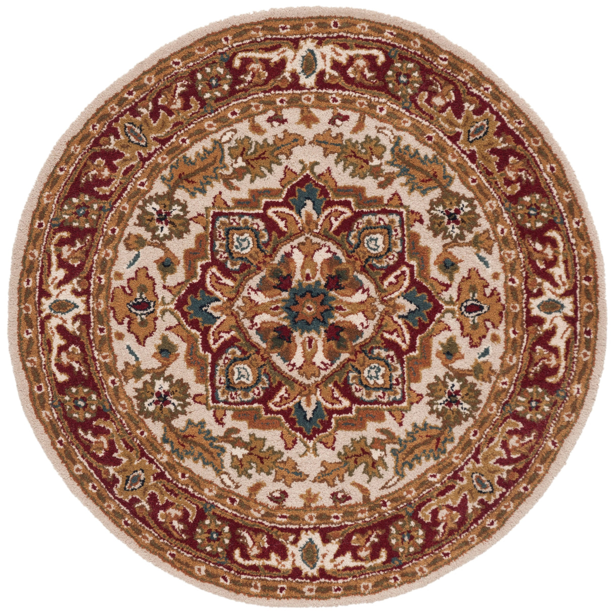 SAFAVIEH Handmade Classic Sineta Traditional Oriental Wool Rug