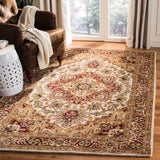 SAFAVIEH Handmade Classic Sineta Traditional Oriental Wool Rug