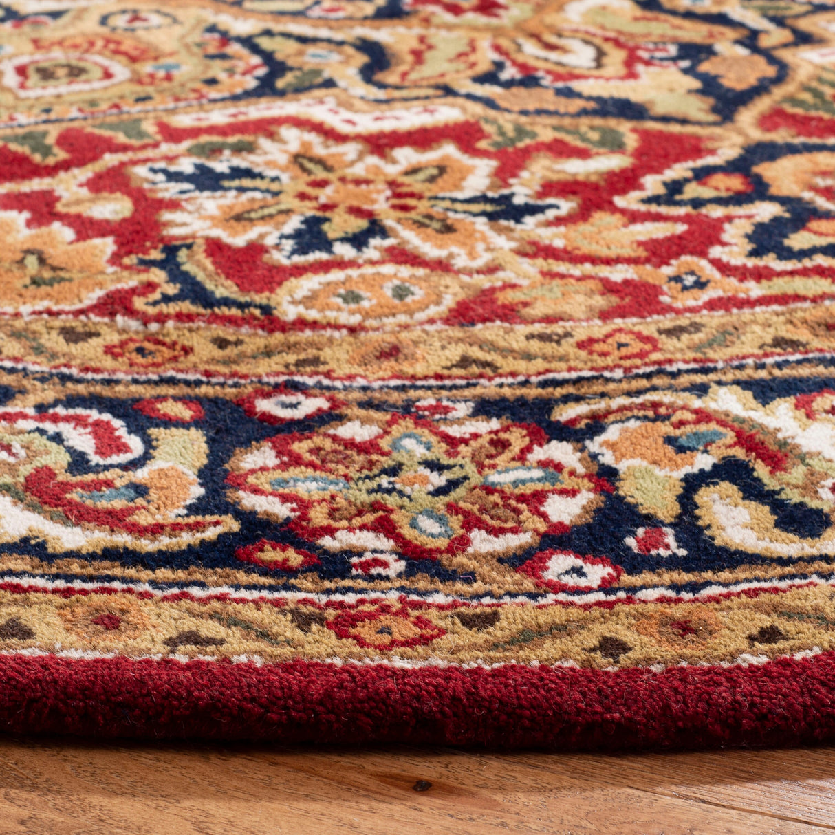 SAFAVIEH Handmade Classic Sineta Traditional Oriental Wool Rug