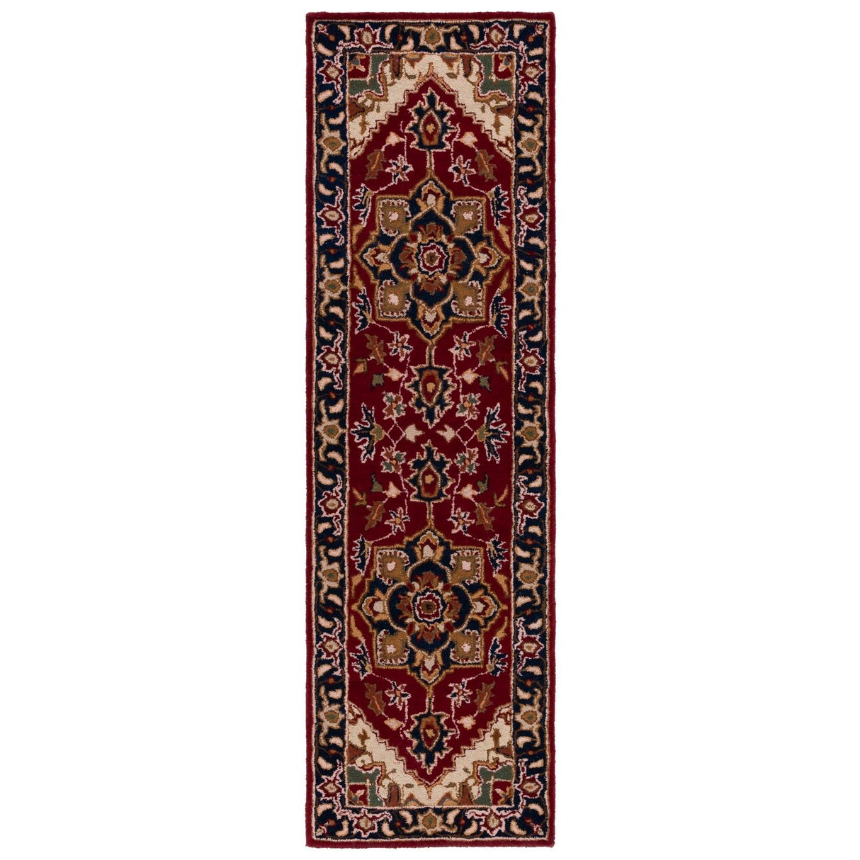 SAFAVIEH Handmade Classic Sineta Traditional Oriental Wool Rug