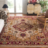 SAFAVIEH Handmade Classic Sineta Traditional Oriental Wool Rug