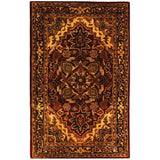 SAFAVIEH Handmade Classic Sineta Traditional Oriental Wool Rug