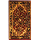 SAFAVIEH Handmade Classic Sineta Traditional Oriental Wool Rug