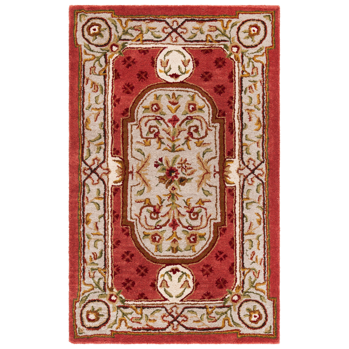 SAFAVIEH Handmade Classic Siss Traditional Oriental Wool Rug